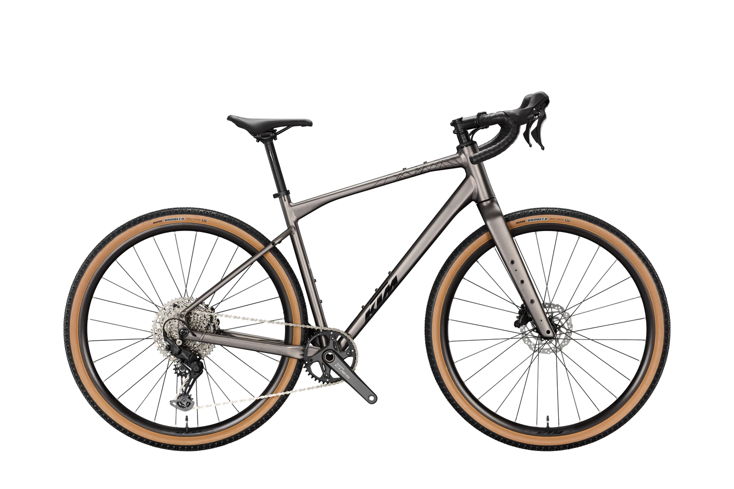 KTM Gravelator 25 Moon Rock Matt (Black Glossy)