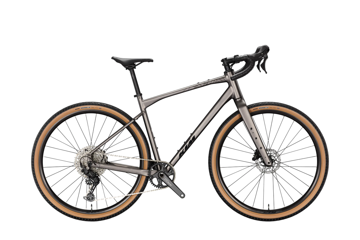 KTM Gravelator 25 Moon Rock Matt (Black Glossy)