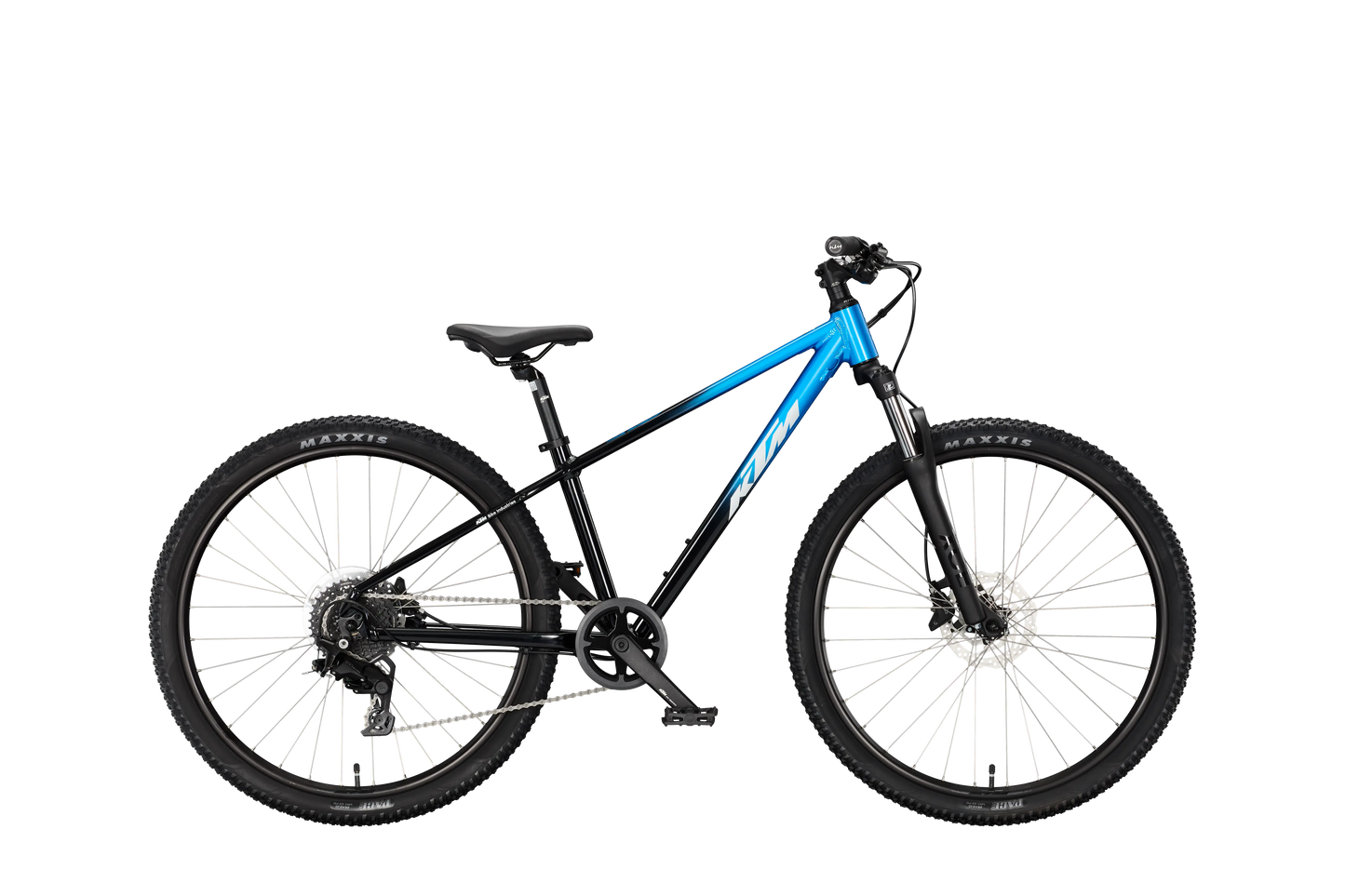KTM Wild Speed 26 Metallic Black+blue (White)