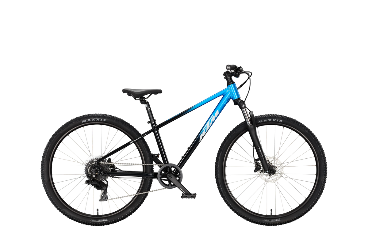 KTM Wild Speed 26 Metallic Black+blue (White)