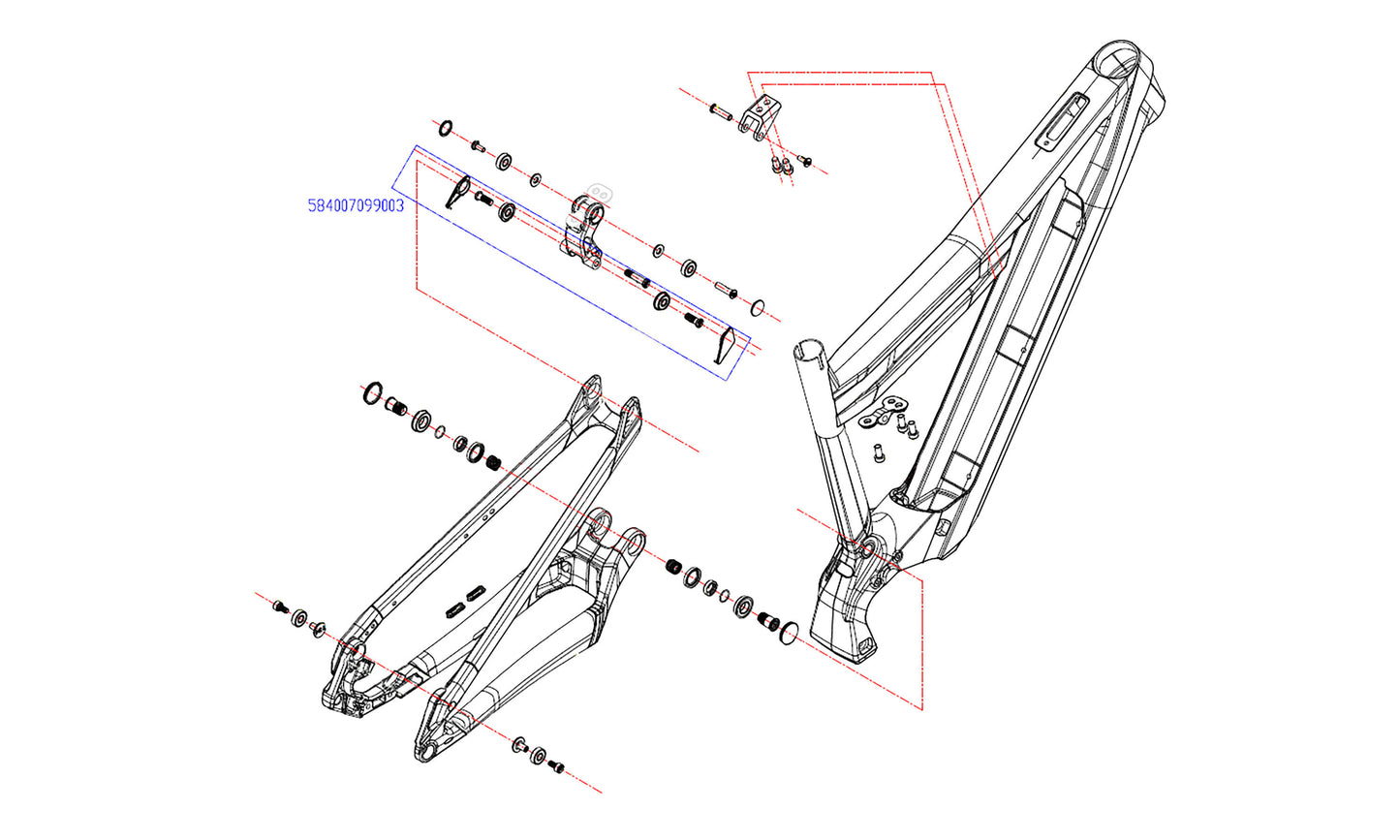 KTM Bikes Frame and parts
