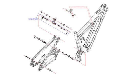 KTM Bikes Frame and parts