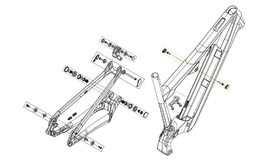 KTM Bikes Frame and parts