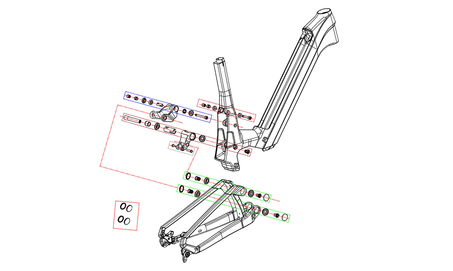KTM Bikes Frame and parts