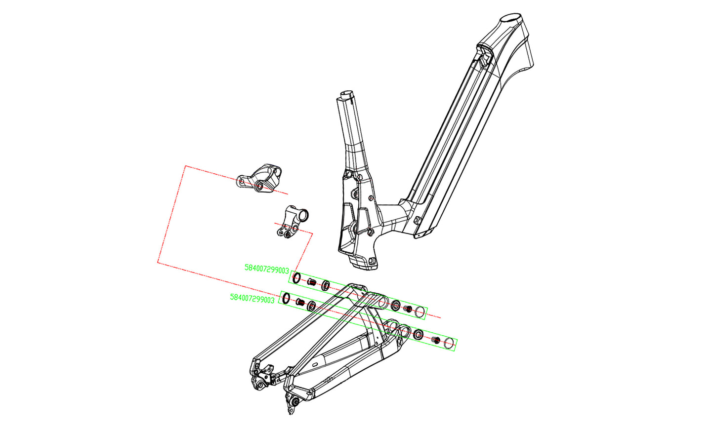 KTM Bikes Frame and parts