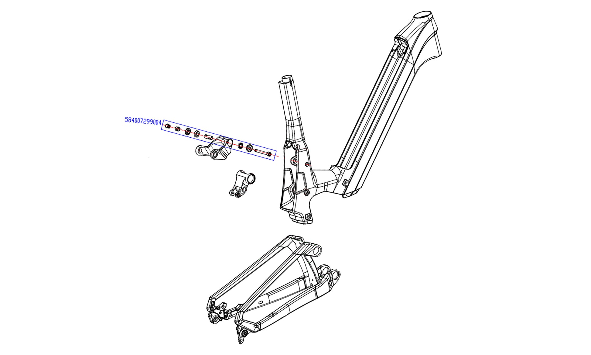 KTM Bikes Frame and parts