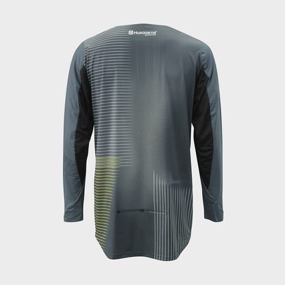 Jersey mit Stahlprofil, Grau