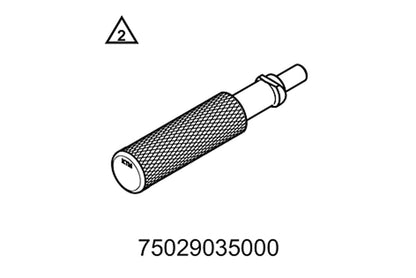 KTM Insertion for piston ring lock