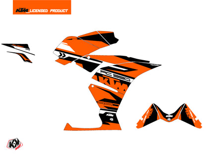 KTM 390 RC Street Bike Arkade Grafik-Kit Schwarz Orange
