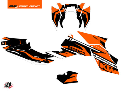KTM Super Duke 990 R Straßenmotorrad Arkade Grafik-Kit Schwarz Orange