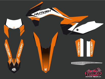 KTM EXC-EXCF Dirt Bike Assault Grafikkit