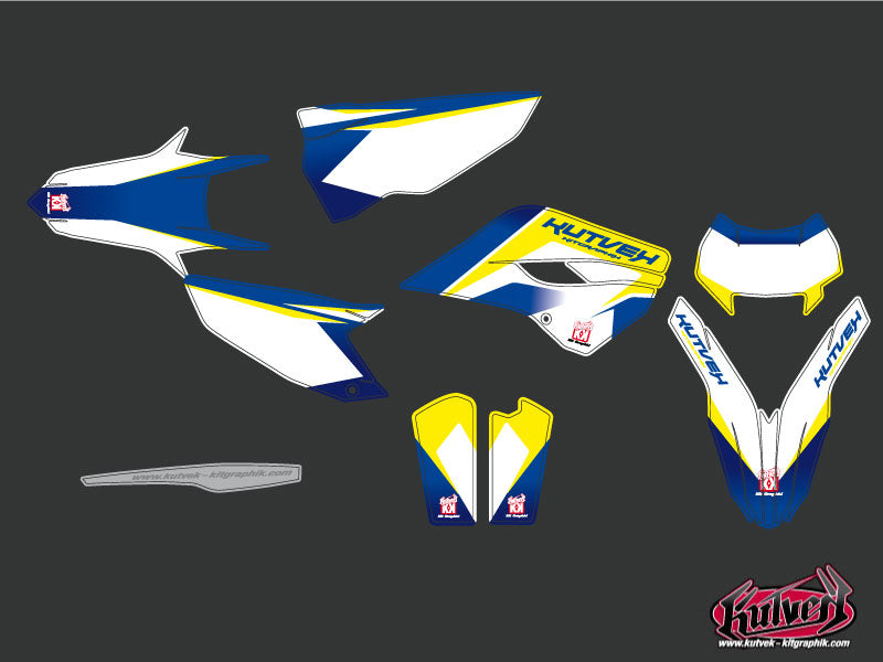 Husqvarna 250 FE Dirt Bike Assault Grafik-Kit