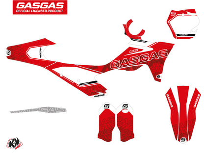 GASGAS MCF 450 Dirt Bike Border Grafik-Kit Rot