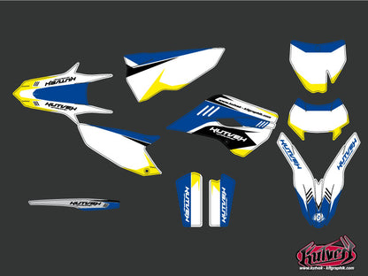 Husqvarna 501 FE Dirt Bike Chrono Grafik-Kit