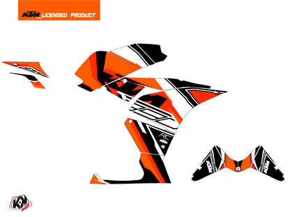 KTM 390 RC Street Bike Crux Grafikkit Orange