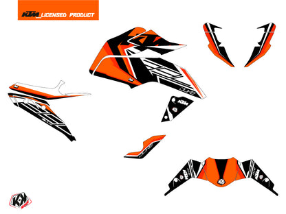 KTM Duke 390 Street Bike Crux Grafikkit Orange