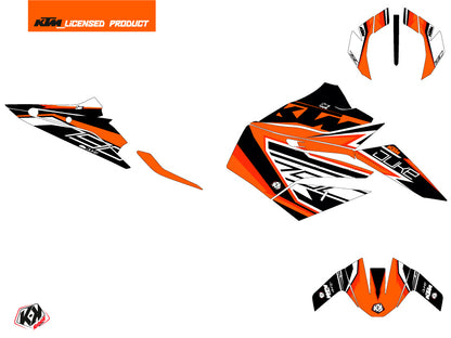 KTM Duke 790 Street Bike Crux Grafikkit Orange