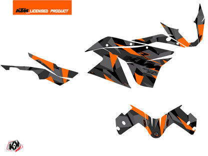 KTM 1190 Adventure Street Bike Delta Grafik-Kit Schwarz Orange