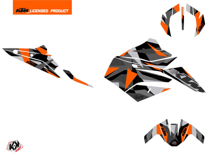 KTM Duke 790 Street Bike Delta V2 Grafikkit Orange