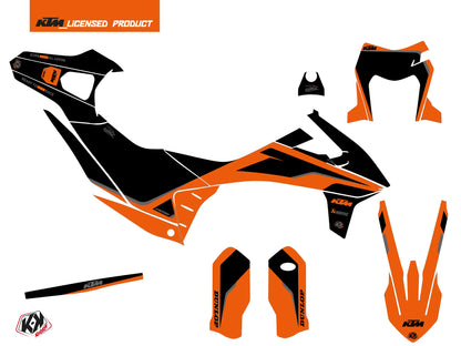 KTM 690 ENDURO R Dirt Bike DNA Grafikkit Orange