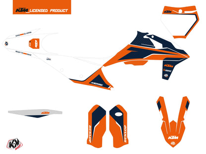 KTM 450 SMR Dirt Bike DNA Grafikkit Blau