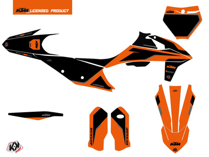 KTM 150 SX Dirt Bike DNA Grafikkit Orange