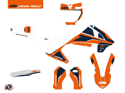 KTM 65 SX Dirt Bike DNA Grafikkit Blau