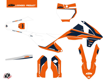 KTM 85 SX Dirt Bike DNA Grafikkit Blau