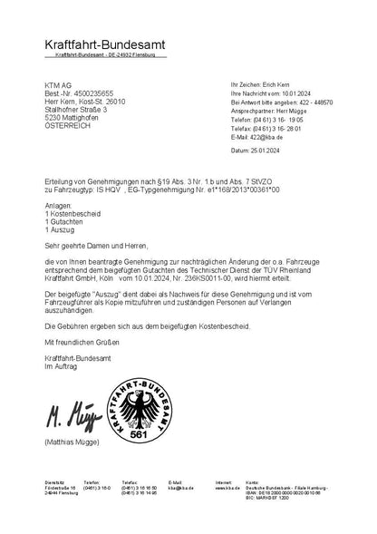 Nebelscheinwerfersatz 125/250/401 SVARTPILEN/VITPILEN 24-25