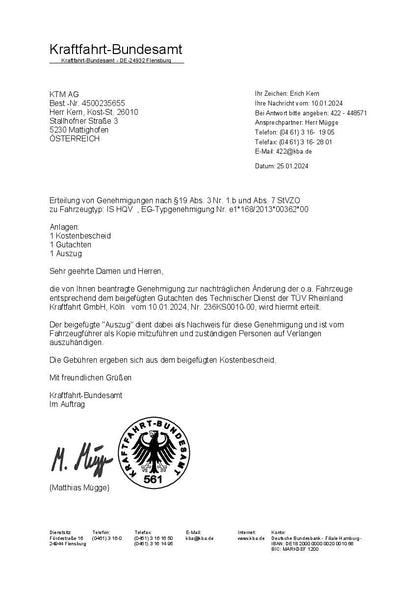 Nebelscheinwerfersatz 125/250/401 SVARTPILEN/VITPILEN 24-25