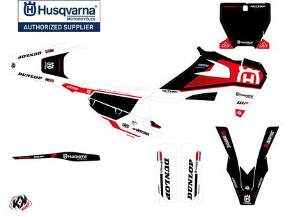 Husqvarna FC 250 Dirt Bike D-SKT Grafikkit Rot
