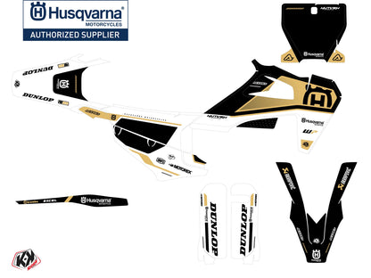 Husqvarna TC 125 Dirt Bike D-SKT Grafikkit Sand