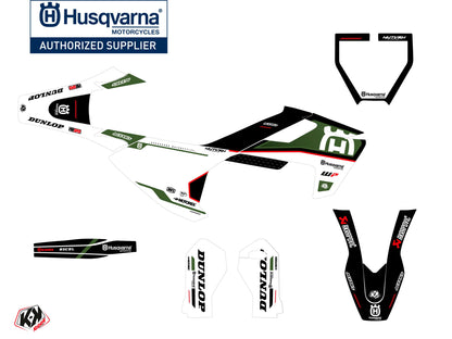 Husqvarna TC 65 Dirt Bike D-SKT Grafikkit Khaki