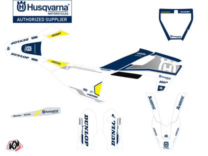 Husqvarna TC 85 Dirt Bike D-SKT Grafikkit Blau