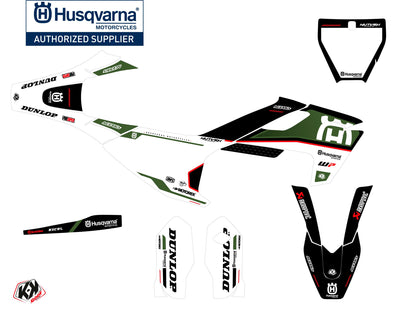 Husqvarna TC 85 Dirt Bike D-SKT Grafikkit Khaki