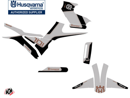 Husqvarna Vitpilen 701 Street Bike Dusk Grafik-Kit Grau Schwarz