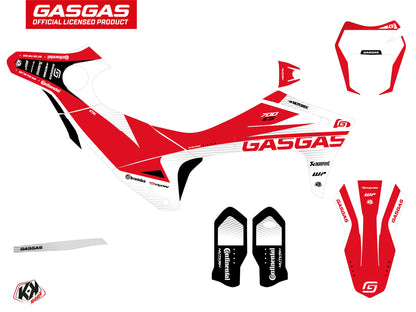 GASGAS ES 700 Dirt Bike Dynamik Grafik-Kit Rot