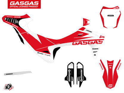GASGAS SM 700 Dirt Bike Dynamik Grafik-Kit Rot
