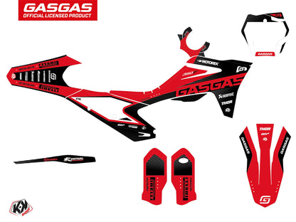 GASGAS EXF 350 Dirt Bike Dynamik Grafik-Kit Schwarz