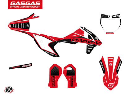 GASGAS MC 50 Dirt Bike Dynamik Grafikkit Schwarz
