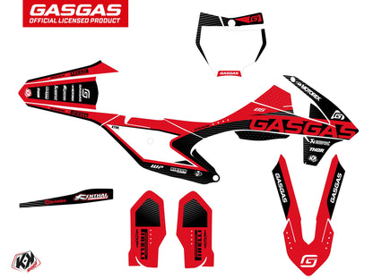 GASGAS MC 85 Dirt Bike Dynamik Grafik-Kit Schwarz