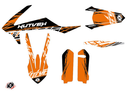 KTM 125 SX Dirt Bike Eraser Grafik-Kit Orange Schwarz