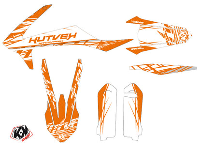 KTM 450 SXF Dirt Bike Eraser Grafik-Kit Orange