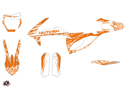 KTM 450 SXF Dirt Bike Eraser Grafik-Kit Orange