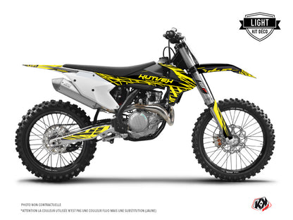 KTM 125 SX Dirt Bike Eraser Fluo Graphic Kit Yellow LIGHT - Light versie