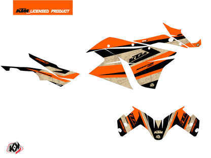KTM 1190 Adventure Street Bike Eskap Grafikkit Orange Sand
