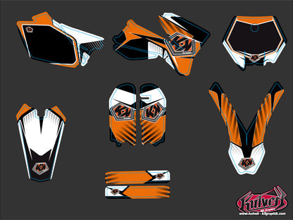KTM 85 SX Dirt Bike Factory Grafikset