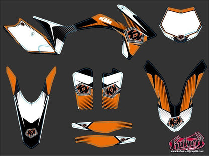 KTM EXC-EXCF Dirt Bike Factory Grafikset