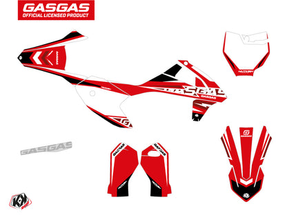 GASGAS MC-E 5 Dirt Bike Flash Grafikset Schwarz