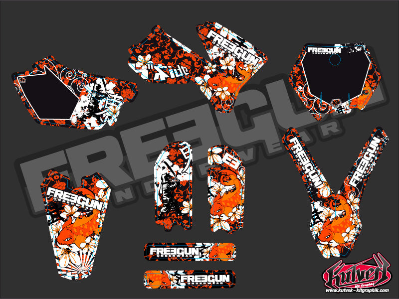 KTM 85 SX Dirt Bike Freegun Grafikkit